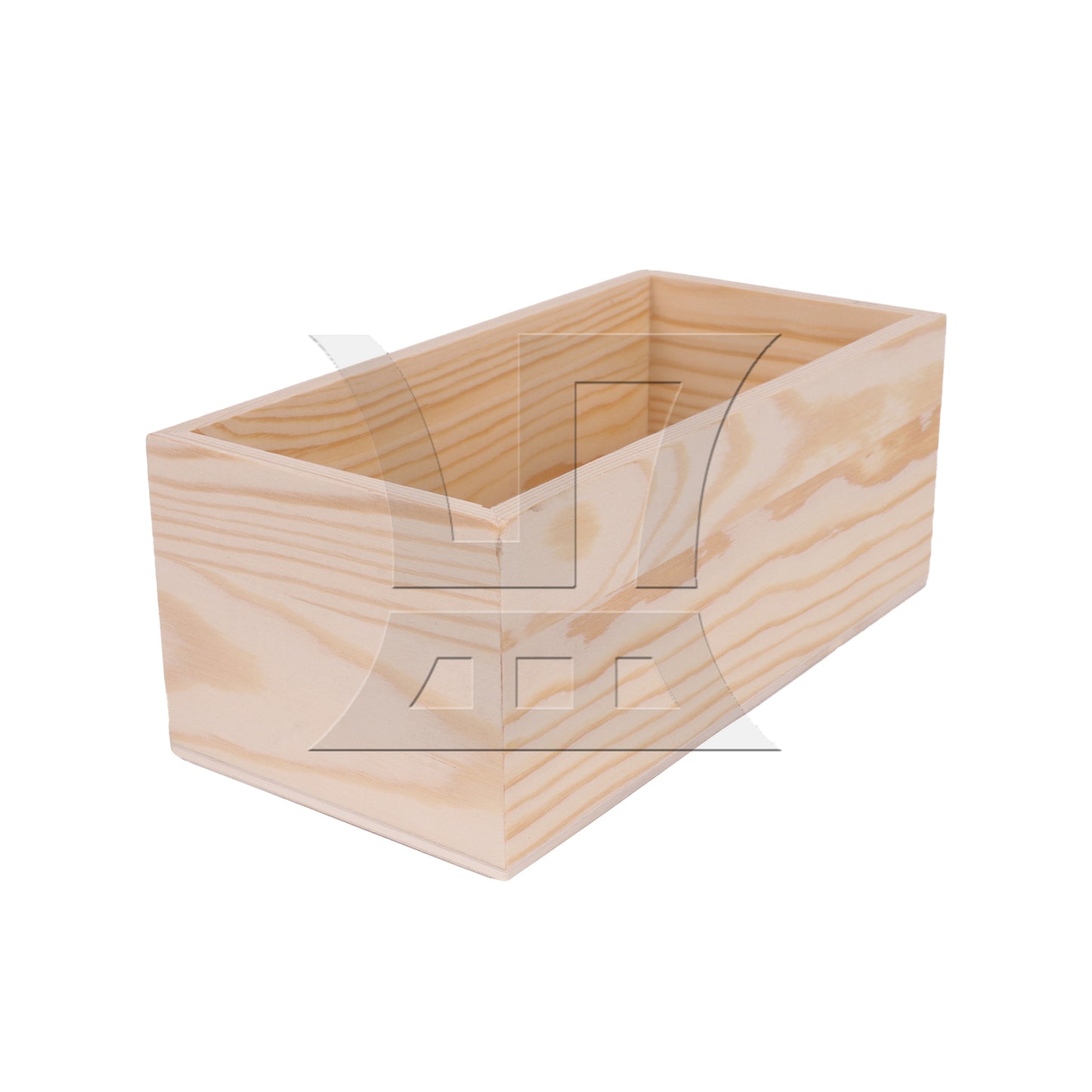 BQLZR Unfinished Wooden Storage Box, Long-Lasting, For Storing Watches, 7.87x3.94x3.15inch