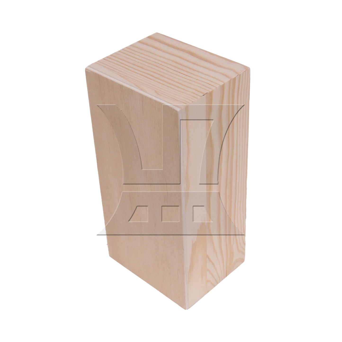 BQLZR Unfinished Wooden Storage Box, Long-Lasting, For Storing Watches, 7.87x3.94x3.15inch