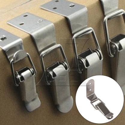 BQLZR 90 Degree Spring Toggle Lock, Round And Sturdy, For Tool Box, 4.29x0.95 Inches