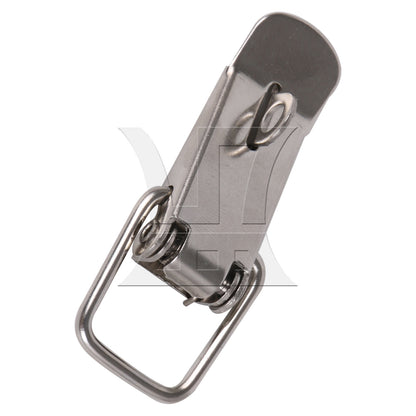 BQLZR Stainless Steel Spring Toggle Lock, High Quality Material, For Boxes, 2.95x1.06inch Silver