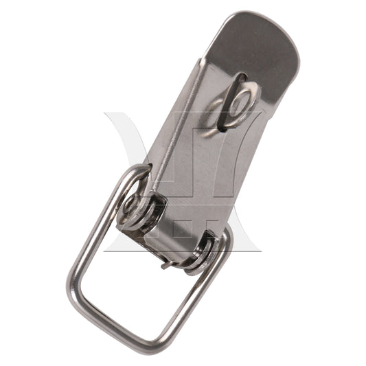 BQLZR Stainless Steel Spring Toggle Lock, High Quality Material, For Boxes, 2.95x1.06inch Silver