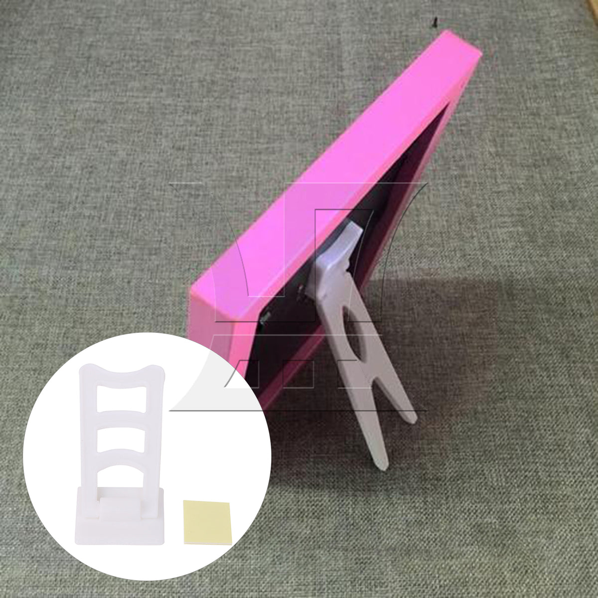BQLZR Trapezoidal photo frame bracket, made of plastic, used in crafts