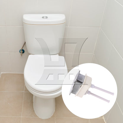 BQLZR 1pc Toilet Tank Button, Suitable for Home Decoration