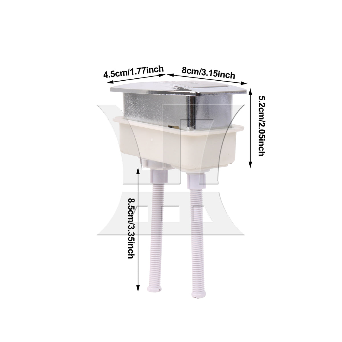 BQLZR 1pc Toilet Tank Button, Suitable for Home Decoration