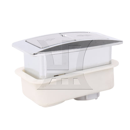 BQLZR 1pc Toilet Tank Button, Suitable for Home Decoration