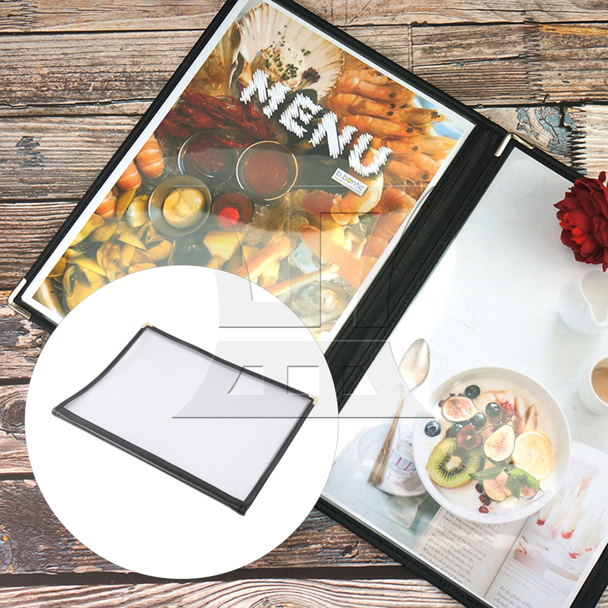 BQLZR 1pc Recipe Book, Suitable for Hotels