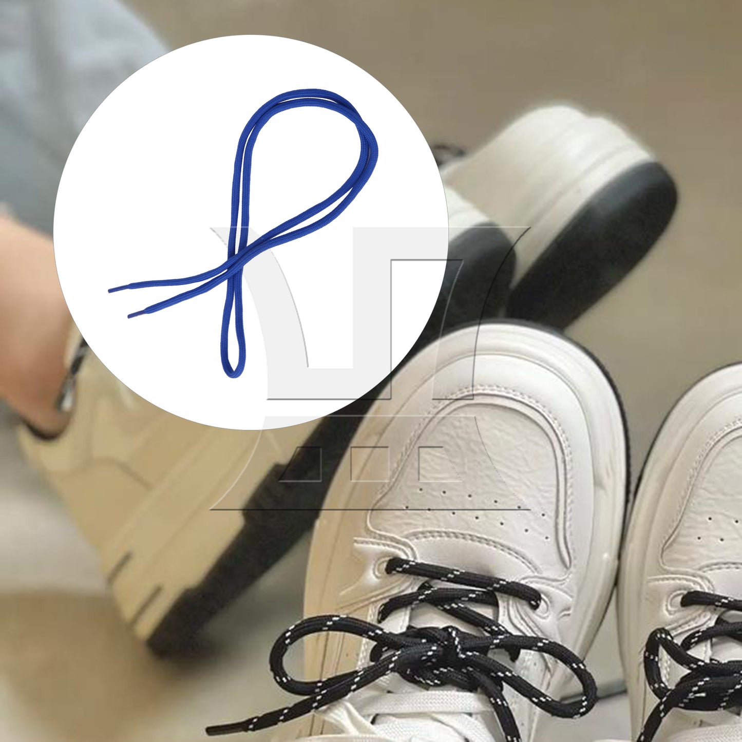 BQLZR 1pc Round Shoelaces, Suitable for Gift Bags