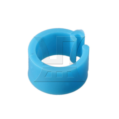 BQLZR 1pc Pigeon Leg Ring 8mm Blue Carrier Pigeon Foot Ring