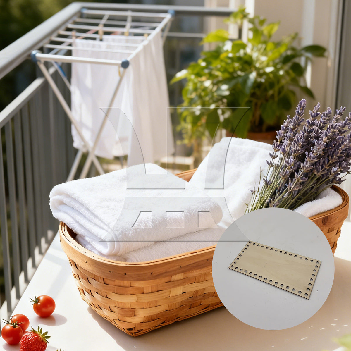 BQLZR 1pc Braided Basket Bag Bottom 20 cm Rectangular Braided Oval Wipes Box Woven Basket Bottom Plate