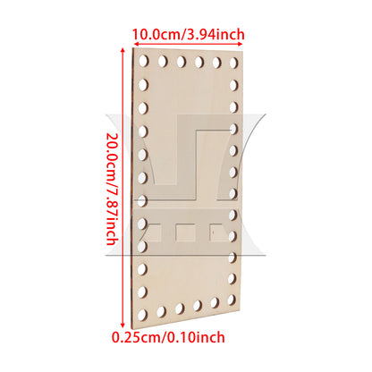 BQLZR 1pc Braided Basket Bag Bottom 20 cm Rectangular Braided Oval Wipes Box Woven Basket Bottom Plate