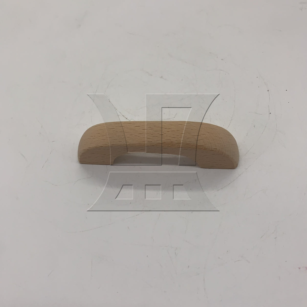 BQLZR 1pc Beech Bridge Shaped Handle Hole Spaing 64mm for Living Room Kitchen