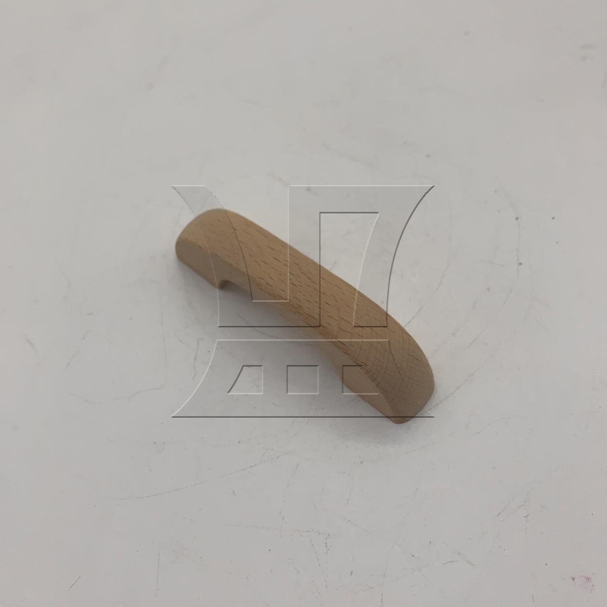 BQLZR 1pc Beech Bridge Shaped Handle Hole Spaing 64mm for Living Room Kitchen