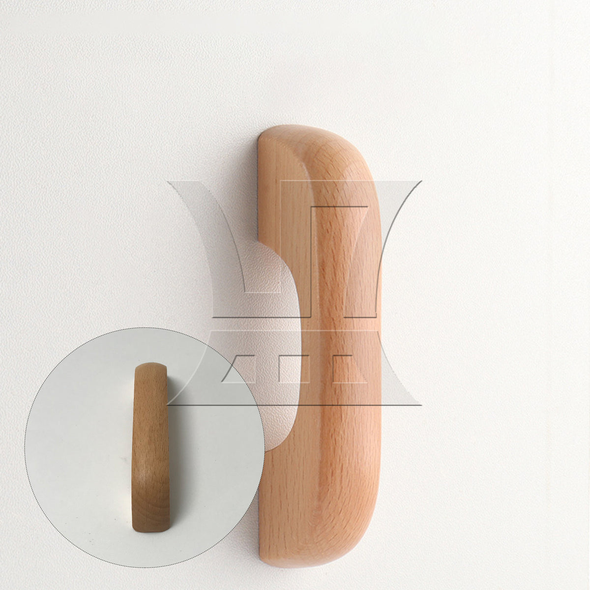 BQLZR 1pc Drawer Pull Furniture Handle Hole Distance 96mm for Cabinet Handle Drawer Handle