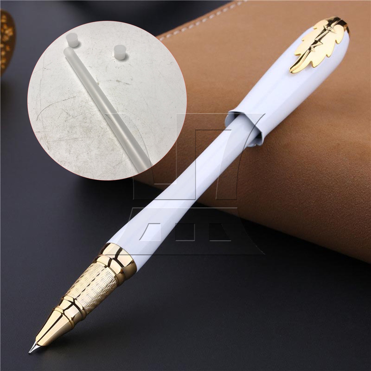 BQLZR 1pc Eyebrow Pencil Packaging Tube 17cm for Fountain Pens, Ink Pen Packaging And Storage