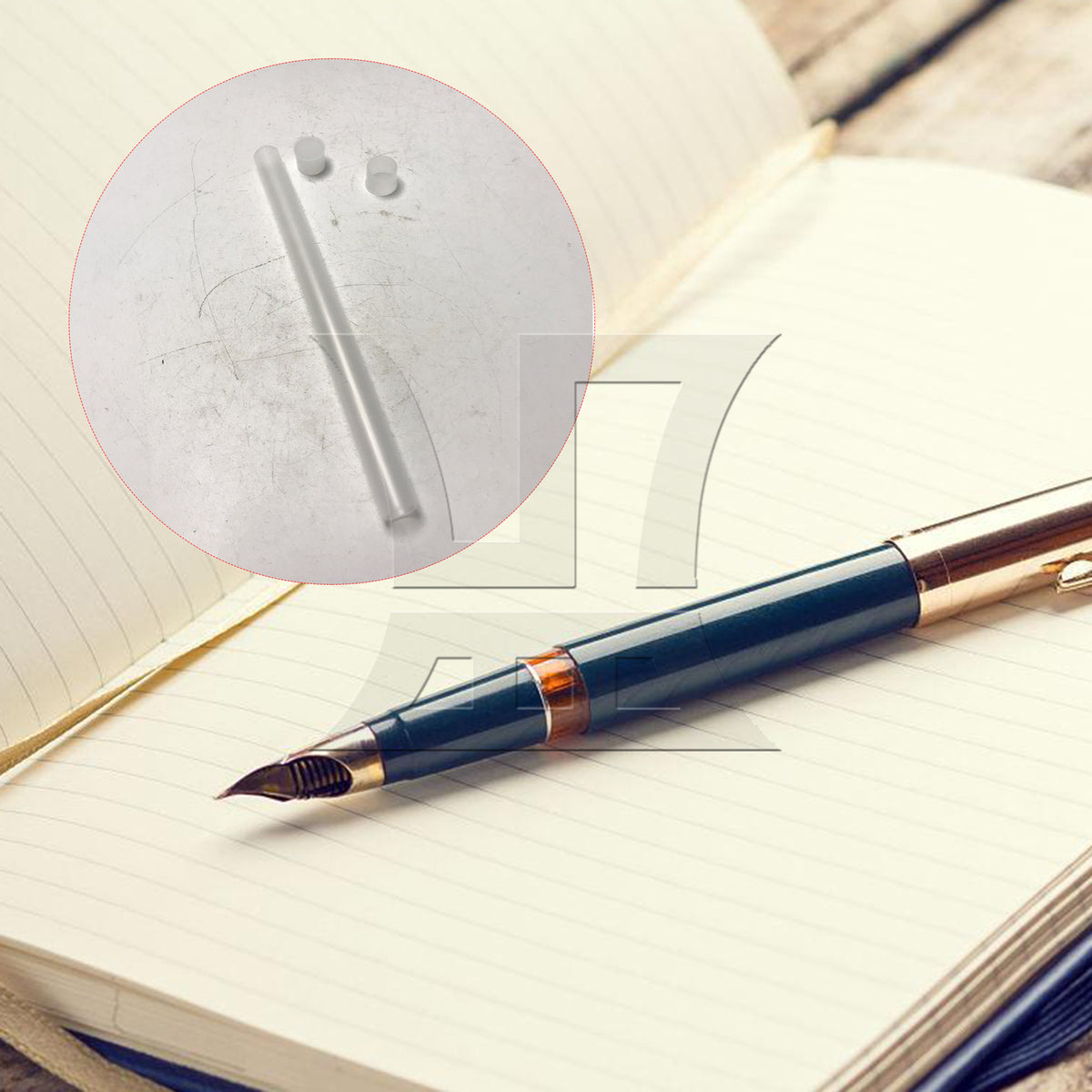 BQLZR 1pc Eyebrow Pencil Packaging Tube 18cm for Fountain Pens, Ink Pen Packaging And Storage