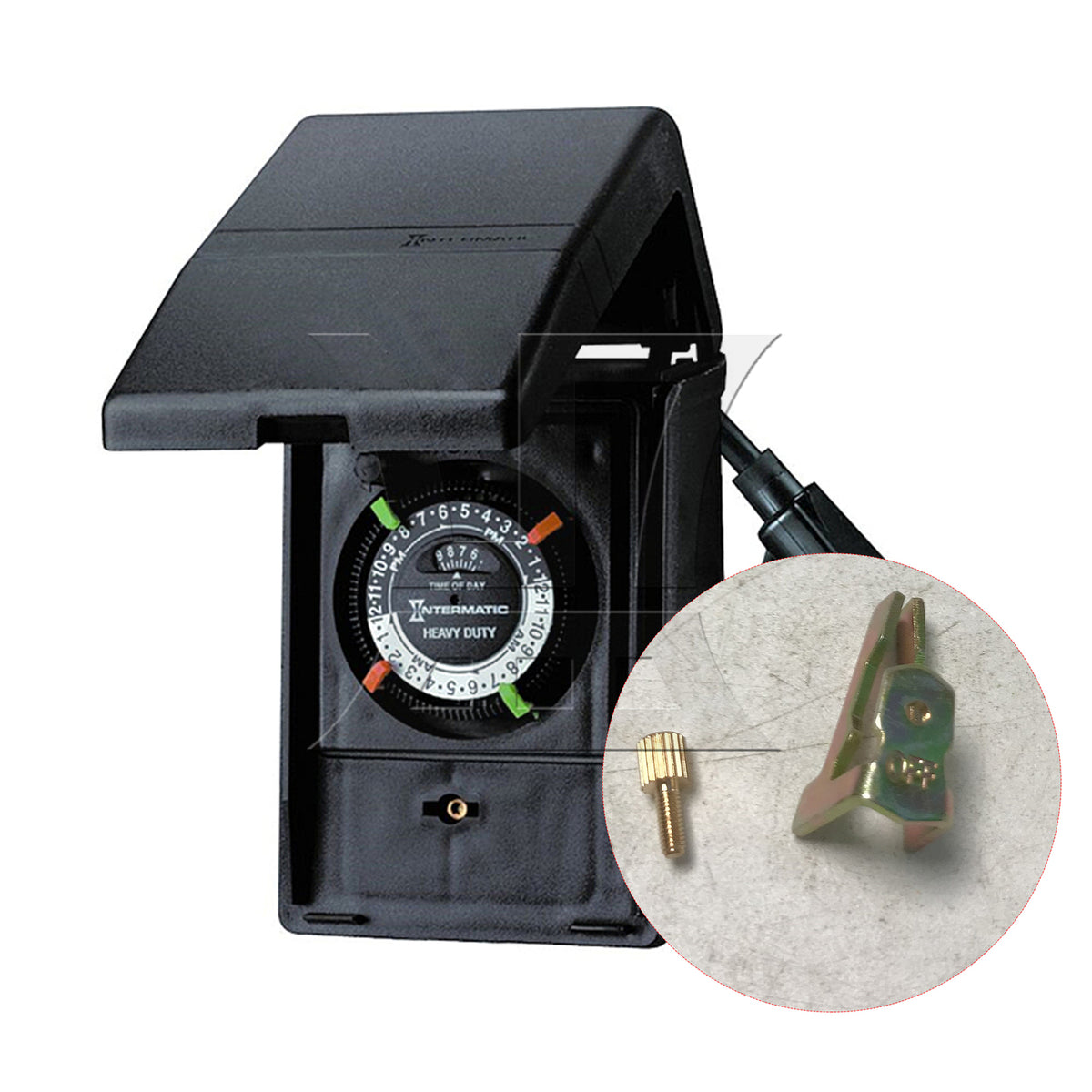 BQLZR 1pc Timer Switch 156T1978A T100 Series Gold Off With Screw Model for 1A219 1A220 1A573