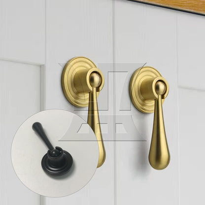 BQLZR 1pc Antique Brass Pendant Pull B1020 Black for Furniture Polishing Furniture Polishing