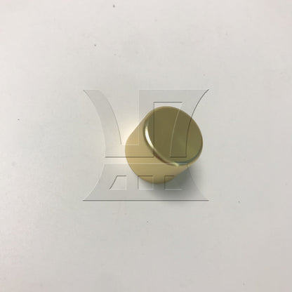 BQLZR 1pc Brass Furniture Leg Cover Outer Diameter 25mm x Height 20mm for Sofa Foot Covers Table and Chair Foot Covers