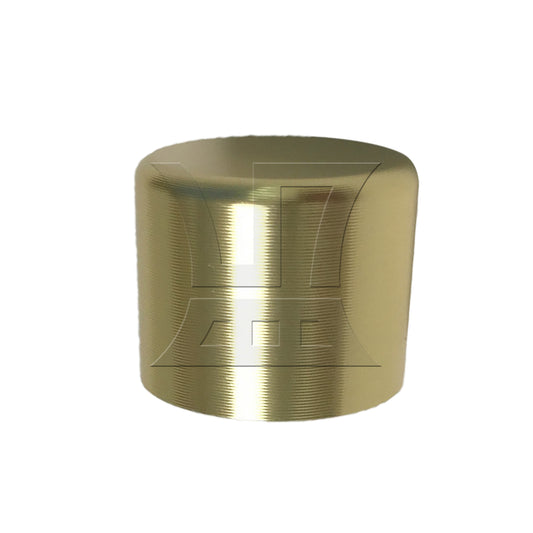BQLZR 1pc Brass Furniture Leg Cover Outer Diameter 25mm x Height 20mm for Sofa Foot Covers Table and Chair Foot Covers