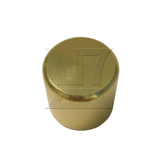 BQLZR 1pc Brass Furniture Leg Cover Outer Diameter 30mm x Height 30mm for Sofa Foot Covers Table and Chair Foot Covers
