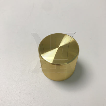 BQLZR 1pc Brass Furniture Leg Cover Outer Diameter 35mm x Height 30mm for Sofa Foot Covers Table and Chair Foot Covers