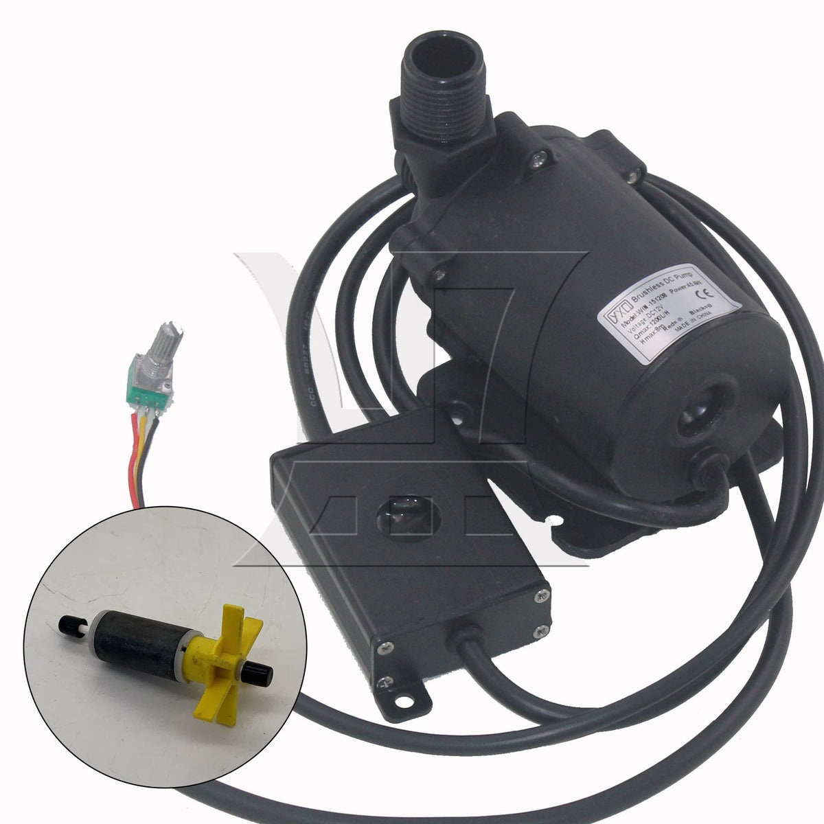 BQLZR 1pc Submersible Pump Impeller Rotor HQB-2200 Pump Rotor