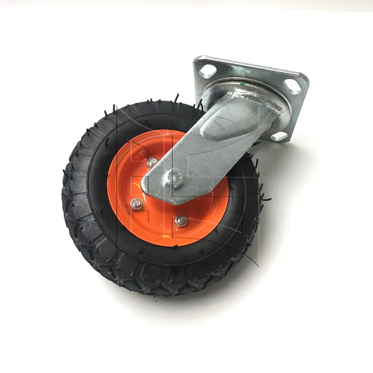 BQLZR 1pc Heavy Duty Pneumatic Air Universal Caster 6inch for Transport Vehicle Snow Blower
