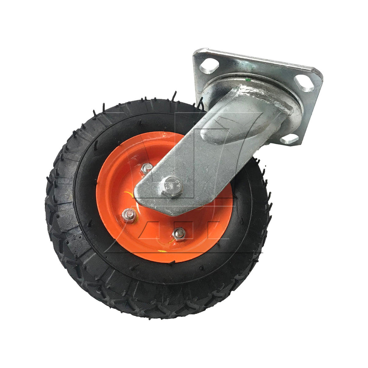 BQLZR 1pc Heavy Duty Pneumatic Air Universal Caster 6inch for Transport Vehicle Snow Blower