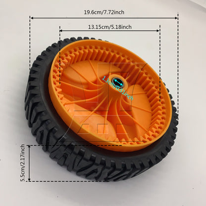 BQLZR 1pc Lawn Mower Wheel Orange Applicable To 532402567 532402936