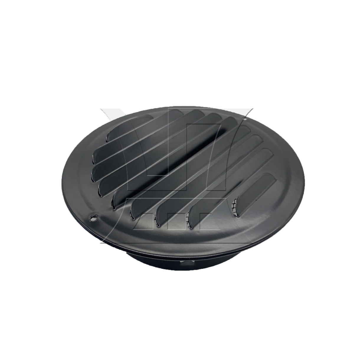 BQLZR 1pc 6inch Stainless Steel Round Exhaust Cover 150mm Flat Black for Scope Hood