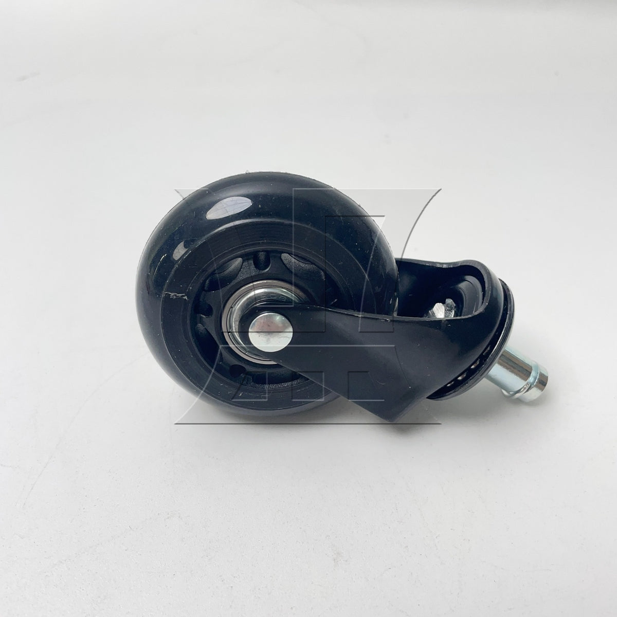 BQLZR 1pc 2.5inch Silent Swivel Caster without Brake for Office Chair Coffee Table