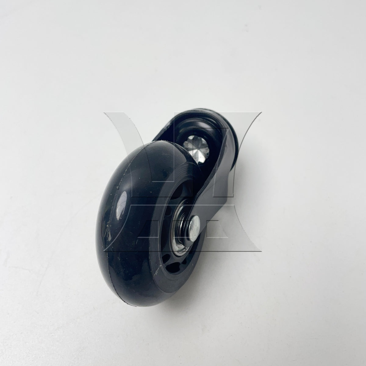 BQLZR 1pc 2.5inch Silent Swivel Caster without Brake for Office Chair Coffee Table