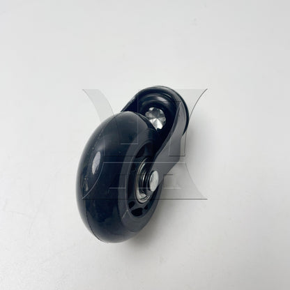 BQLZR 1pc 2.5inch Silent Swivel Caster without Brake for Office Chair Coffee Table
