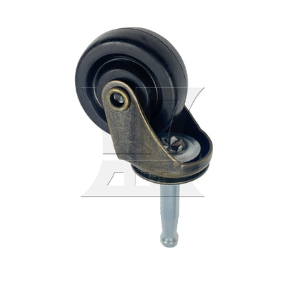 BQLZR 1pc Retro Swivel Furniture Caster Retro Color 1.5inch for Cart Coffee Table