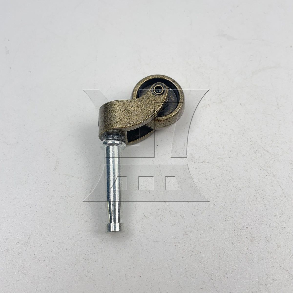 BQLZR 1pc Zinc Alloy Insert Rod Swivel Caster for Cart Coffee Table