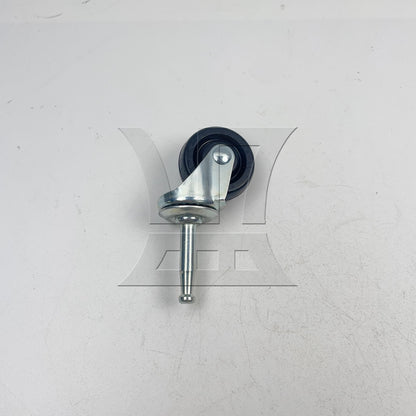 BQLZR 1pc Retro Swivel Furniture Caster Silver 1.5inch for Cart Coffee Table