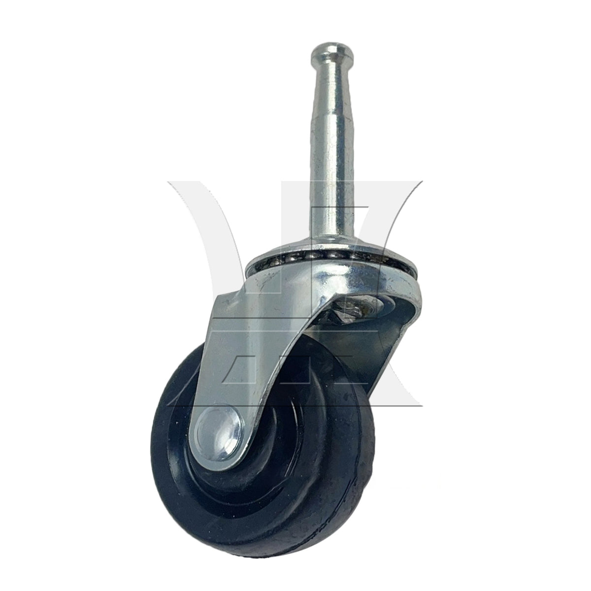 BQLZR 1pc Retro Swivel Furniture Caster Silver 1.5inch for Cart Coffee Table