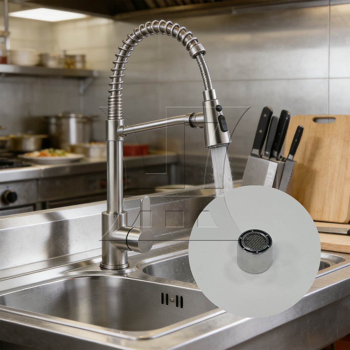 BQLZR 1pc Faucet Bubbler Adapter for Filter Hose
