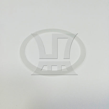BQLZR 1pc Vacuum Cup Cap Circular Silicone Gasket Transparent for Stainless Steel Vacuum Cup