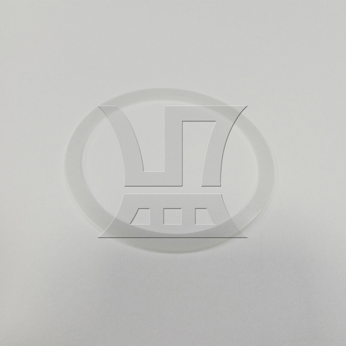 BQLZR 1pc Vacuum Cup Cap Circular Silicone Gasket Transparent for Stainless Steel Vacuum Cup