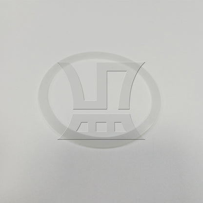 BQLZR 1pc Vacuum Cup Cap Circular Silicone Gasket Transparent for Stainless Steel Vacuum Cup