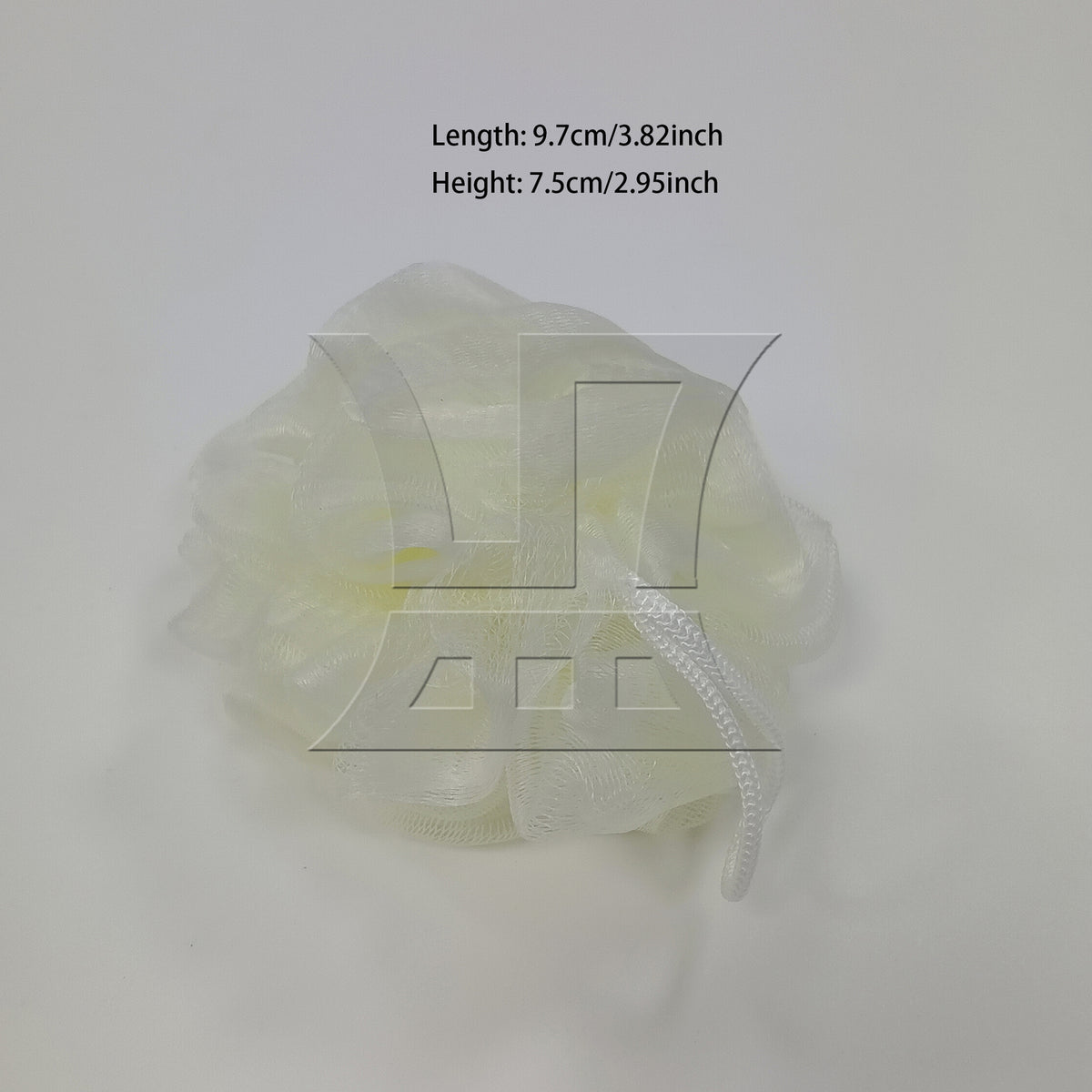 BQLZR 1pc Bubble Bath Loofah Beige 20g Cleaning Tools