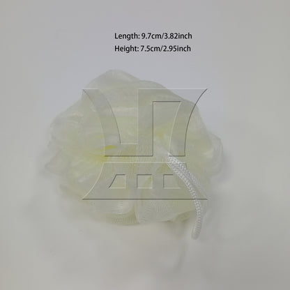 BQLZR 1pc Bubble Bath Loofah Beige 20g Cleaning Tools