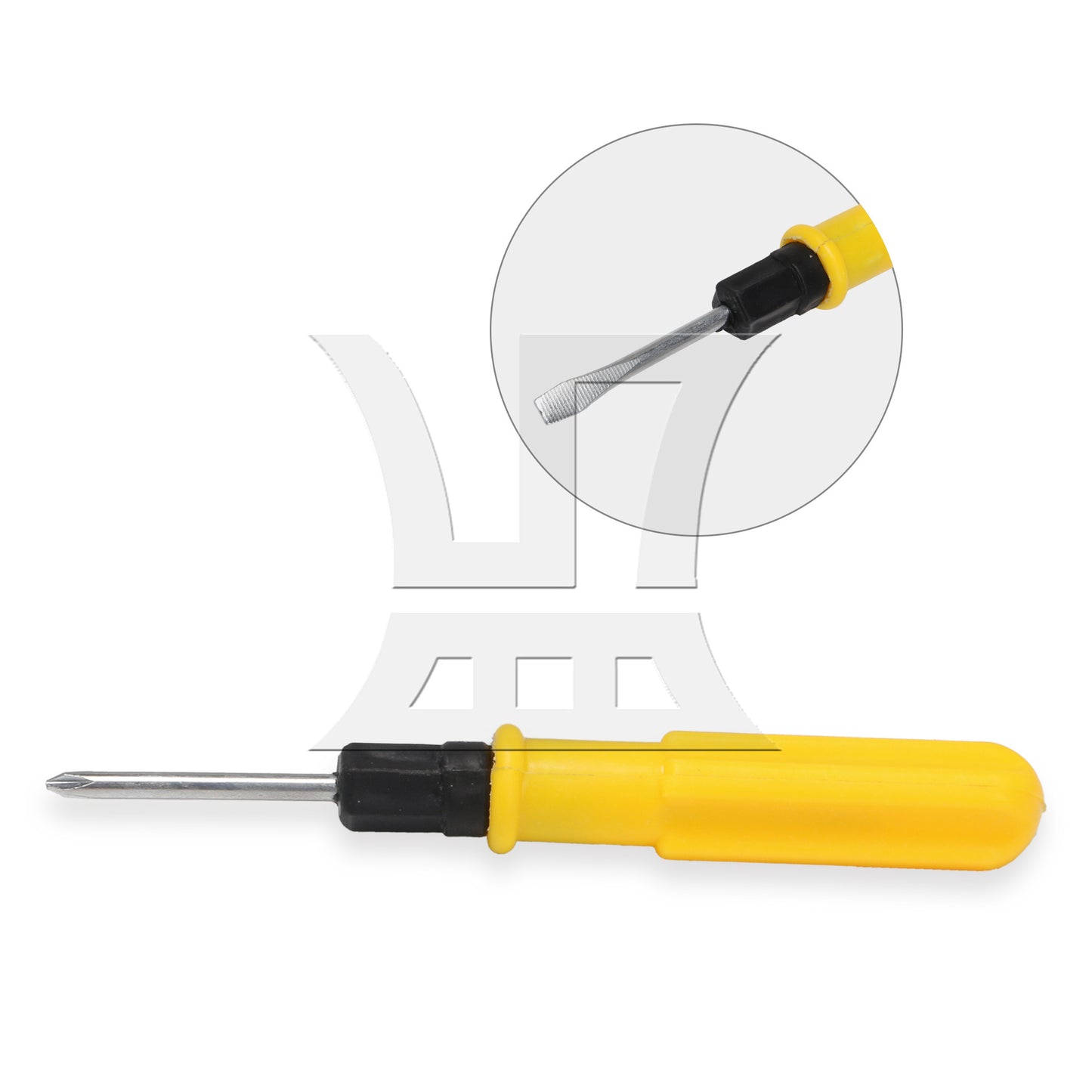BQLZR Cross & Slotted Detachable Screwdriver w/ 6 Angle Shank for Office Equipment