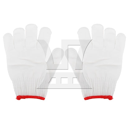 BQLZR A pair of white nylon gloves