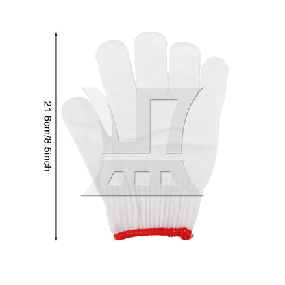 BQLZR A pair of white nylon gloves