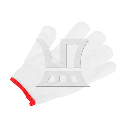 BQLZR A pair of white nylon gloves