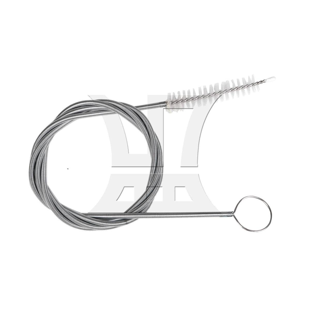 BQLZR Long Straw Drain Brush Flexible Spring 39.37" Metal Elastic for Hose Tube