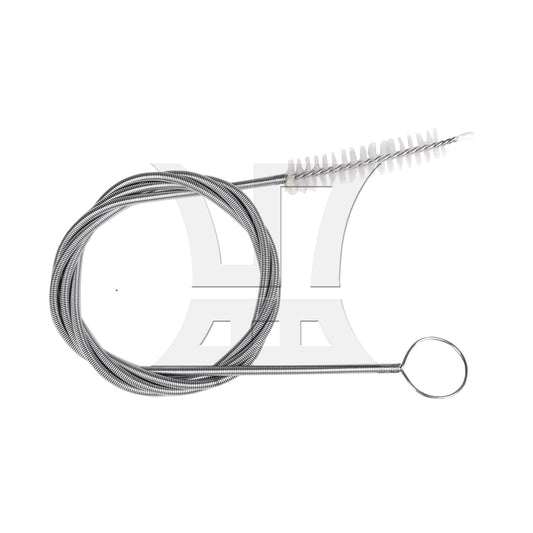 BQLZR Long Straw Drain Brush Flexible Spring 39.37" Metal Elastic for Hose Tube