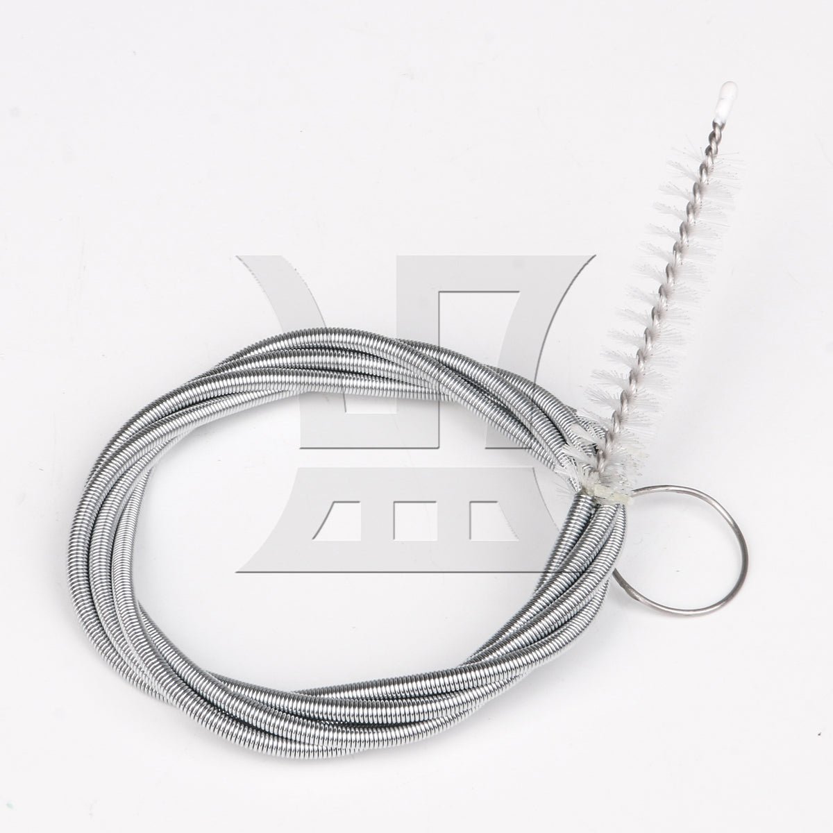 BQLZR Long Straw Drain Brush Flexible Spring 39.37" Metal Elastic for Hose Tube